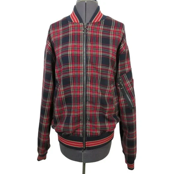Zara Jackets Coats Zara 9s Ska Punk Style Tartan Plaid